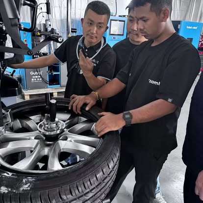 Latest company case about A New Choice for Wheel Repair: A Comprehensive Comparison of the GUBOT Wire Drawing Machine and Traditional Methods