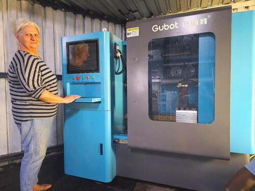 Latest company case about A South African Mother Empowers Her Son’s Startup with the Gubot LSB300