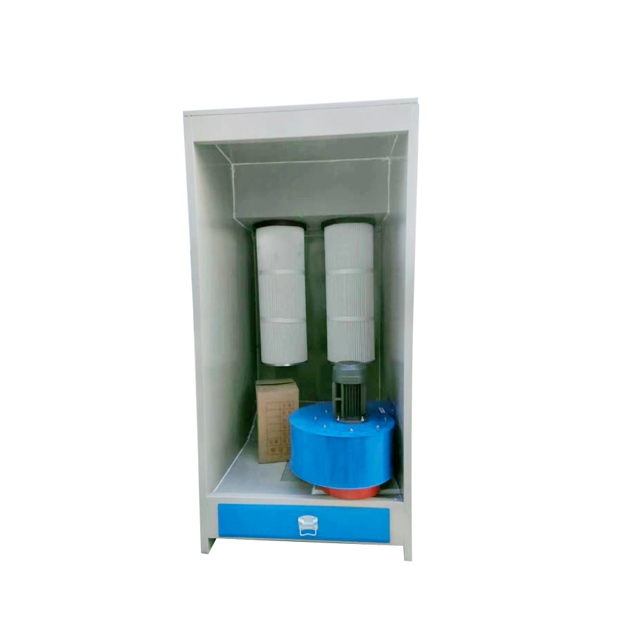 2.2KW Recycling de la cabina de recubrimiento de polvo 1900m3/h Sistema ...