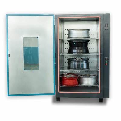 9KW 980L Smart  Wheel Oven 320mm Alloy Wheel Curing Oven