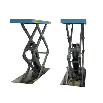 Flexible Lifting 2.2kw Car Lift High Load Portable Scissor Lift For Multi Scenario
