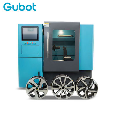 Touchscreen 3000r/Min CNC Wheel Repair Machine 1800mm/Min Alloy Wheel Diamond Cutting Machine